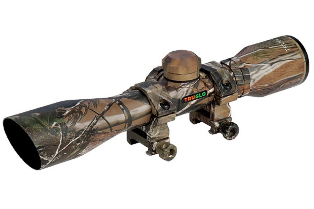 TruGlo 4x32mm Shotgun Scope with Weaver Style Ring-img-0