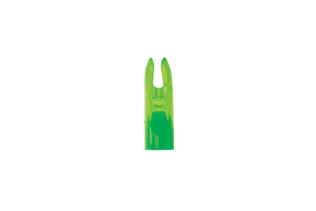 TruGlo Bowfishing 5/16in Arrow Nocks 6-pack High Vis Green, Green-img-1