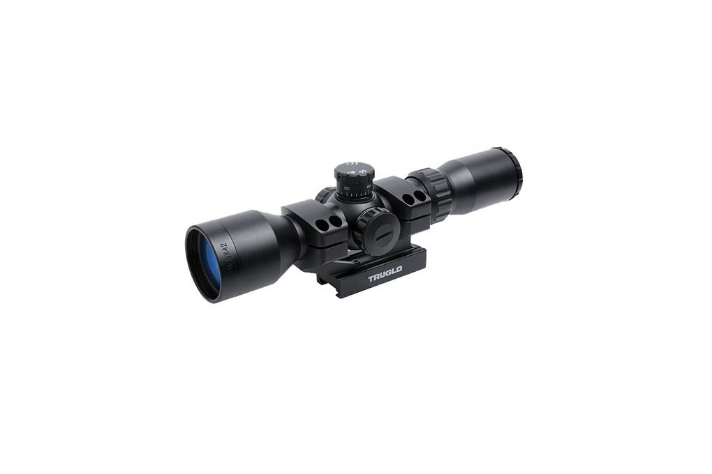 TruGlo Tactical 3-9X42 30mm AR Scope, IR Mil, Blac-img-0