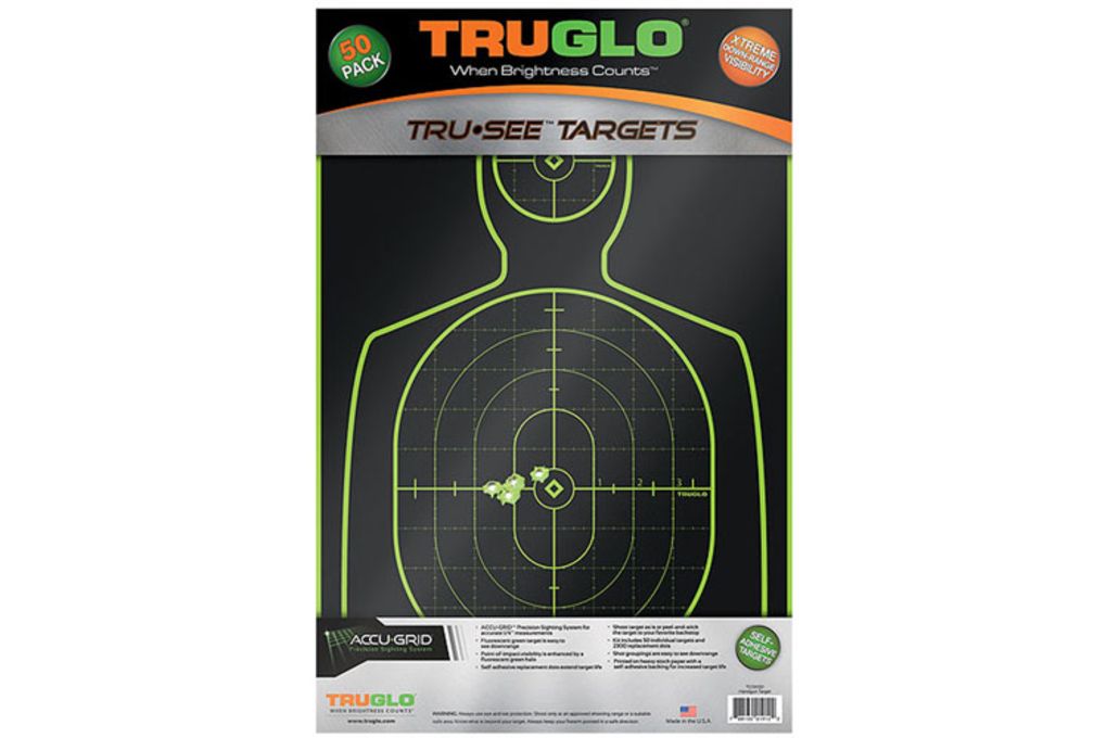 TruGlo TRU-SEE Splatter Target Handgun, 12x18, 50 -img-0