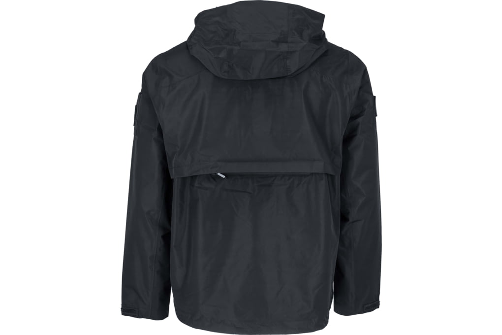 TRYBE Tactical Men's Packable Rain Jacket, Black, Extra Large, PRJB-XL-img-3