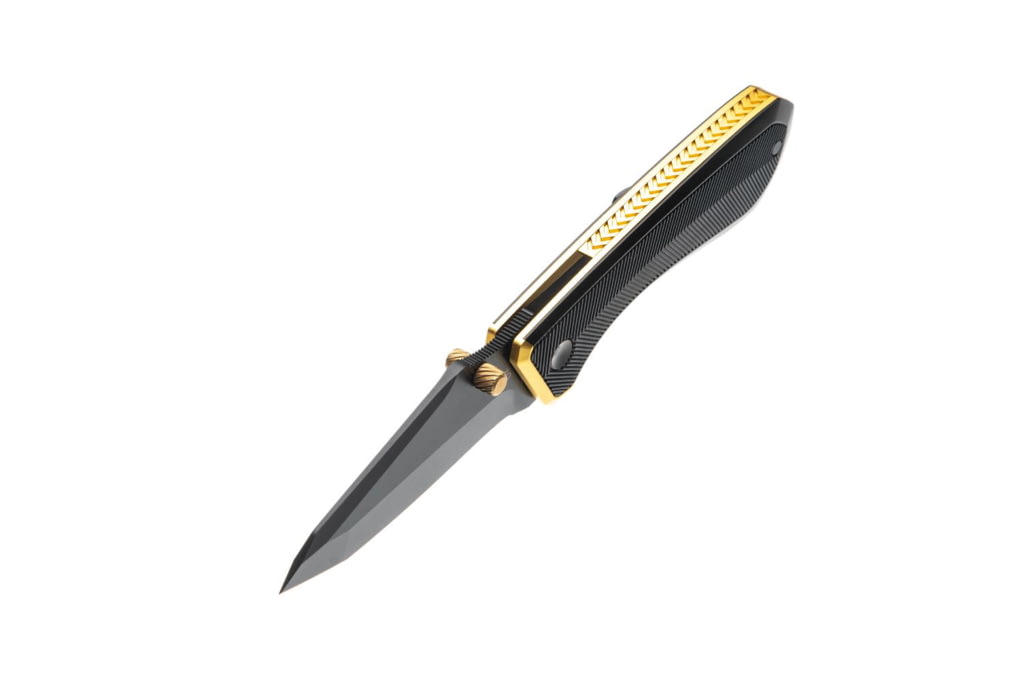 Tyrant CNC T.D.C.002 3in Folding Knife, Tanto Blad-img-1