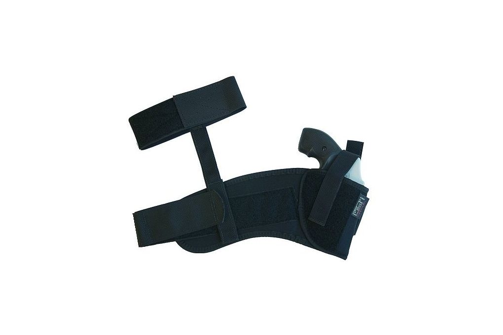 Uncle Mike's Ankle Holster, Right Hand, Matte, Bla-img-0