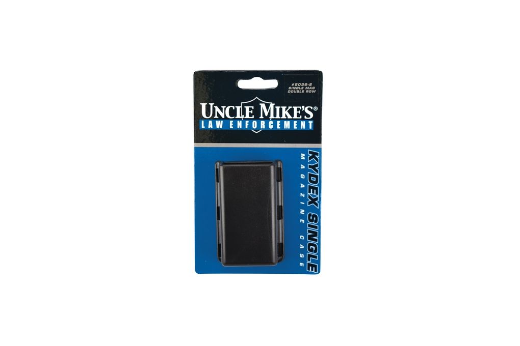 Uncle Mike's Single Mag Case, Kydex, Black, Double-img-1