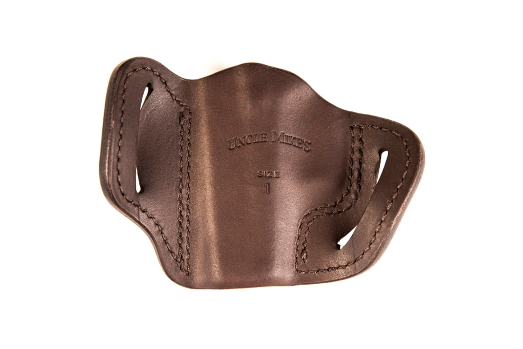 Uncle Mike's UM OWB Leather Belt Size 01 Holster, -img-1