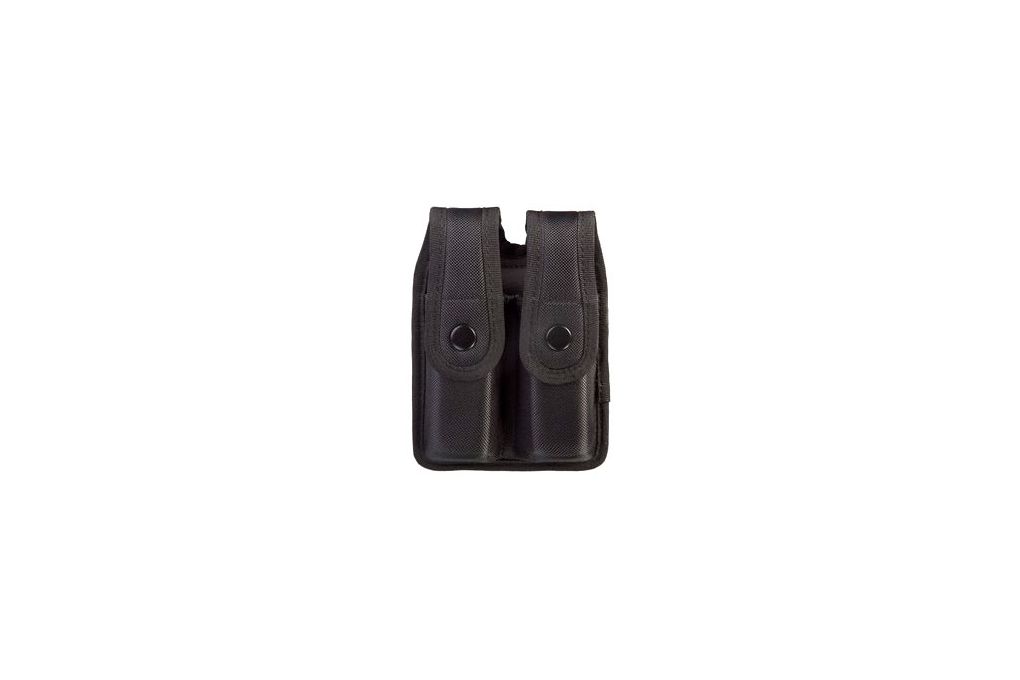 Uncle Mike's Sentinel Double Magazine Pouch, Black-img-0