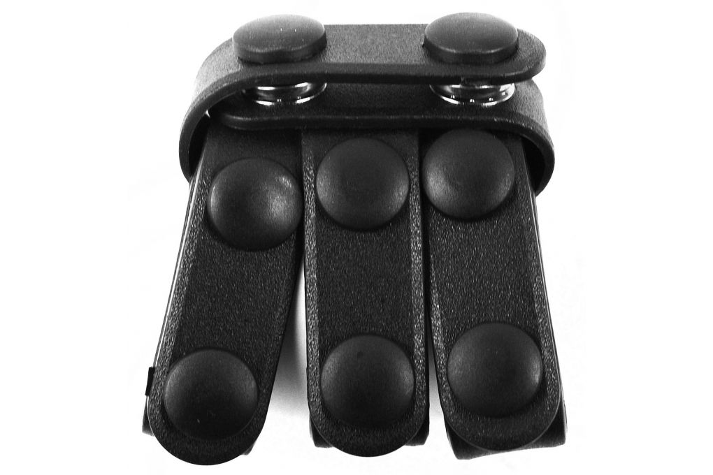 Uncle Mike's Belt Keepers, Molded Plain, Black 2 1-img-0