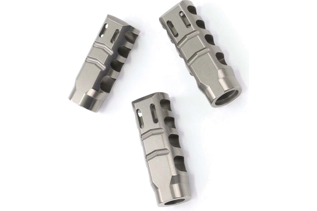 V Seven Competition Muzzle Brake, 5.56 mm, 1/2x28, - Other Gun Accessories  & Parts at  : 1030858658