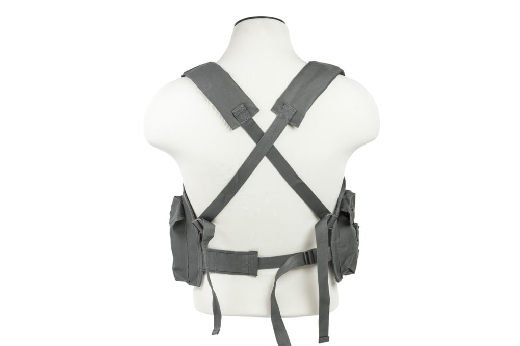 VISM AK Chest Rig, Urban Gray, 10.5in. W x 1.5in. -img-2