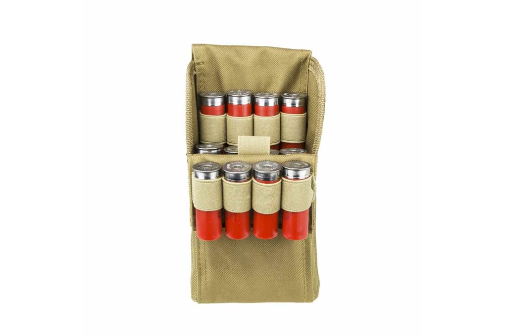 VISM Molle 25 Shotshell Carrier Pouch, Tan, CV25SHPT-img-2