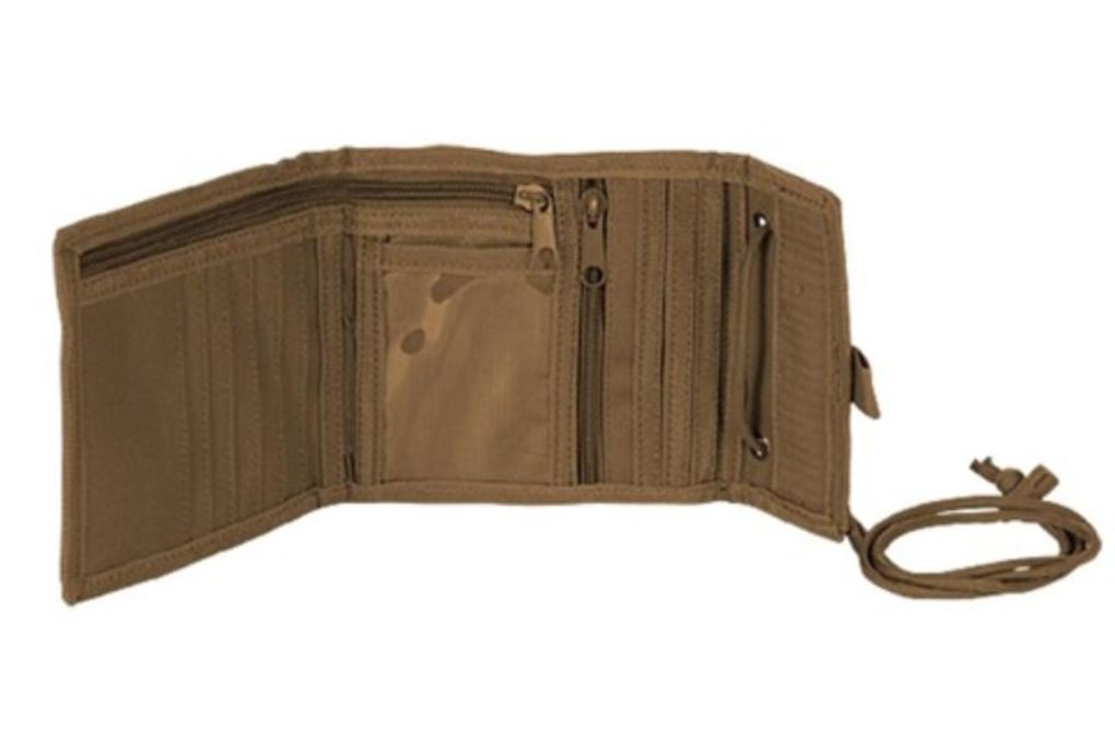 Voodoo Tactical Neck Pouch, Coyote, 20-0115007000-img-1