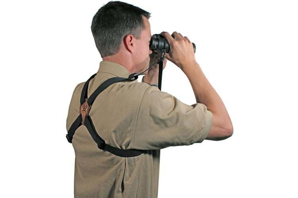 Vortex Binocular Harness Strap, Black/Brown, 2.2in, 4.8oz, VTHARNESS-img-3