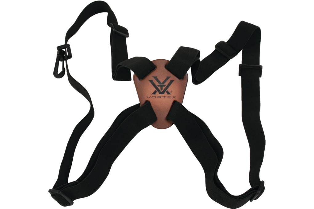 Vortex Binocular Harness Strap, Black/Brown, 2.2in, 4.8oz, VTHARNESS-img-1