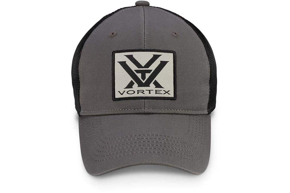 Vortex Core Logo Patch Cap - Men's, Pewter, OSFM, -img-0