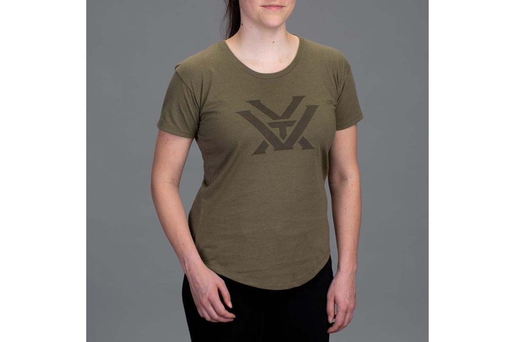 Vortex Core Logo SS T-Shirt - Women's, Large, Mili-img-2
