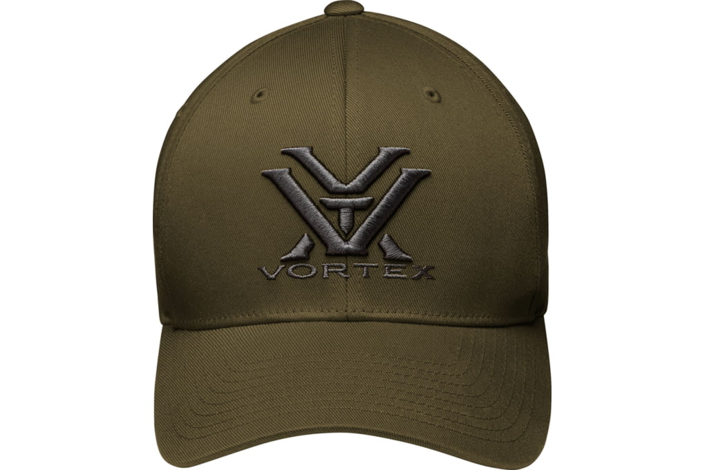 Vortex Flexfit Caps - Men's, Olive Drab, SM, 120-6-img-0
