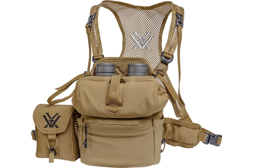 Vortex GlassPak Pro Binocular Harness, Tan, Large, 9in, 17oz, P600-L-img-1