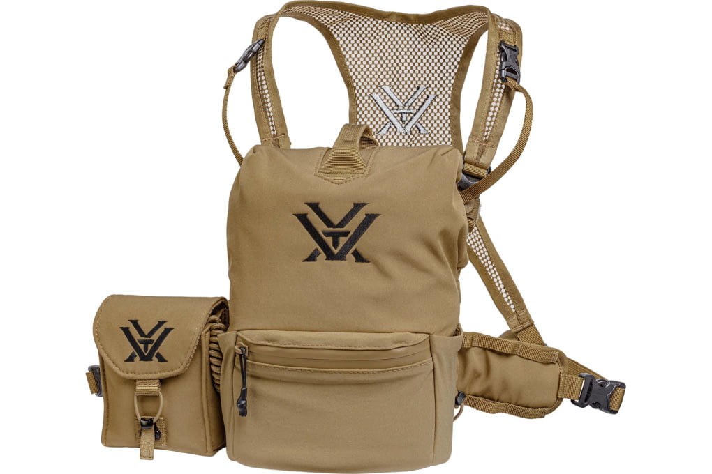 Vortex GlassPak Pro Binocular Harness, Tan, Large, 9in, 17oz, P600-L-img-0