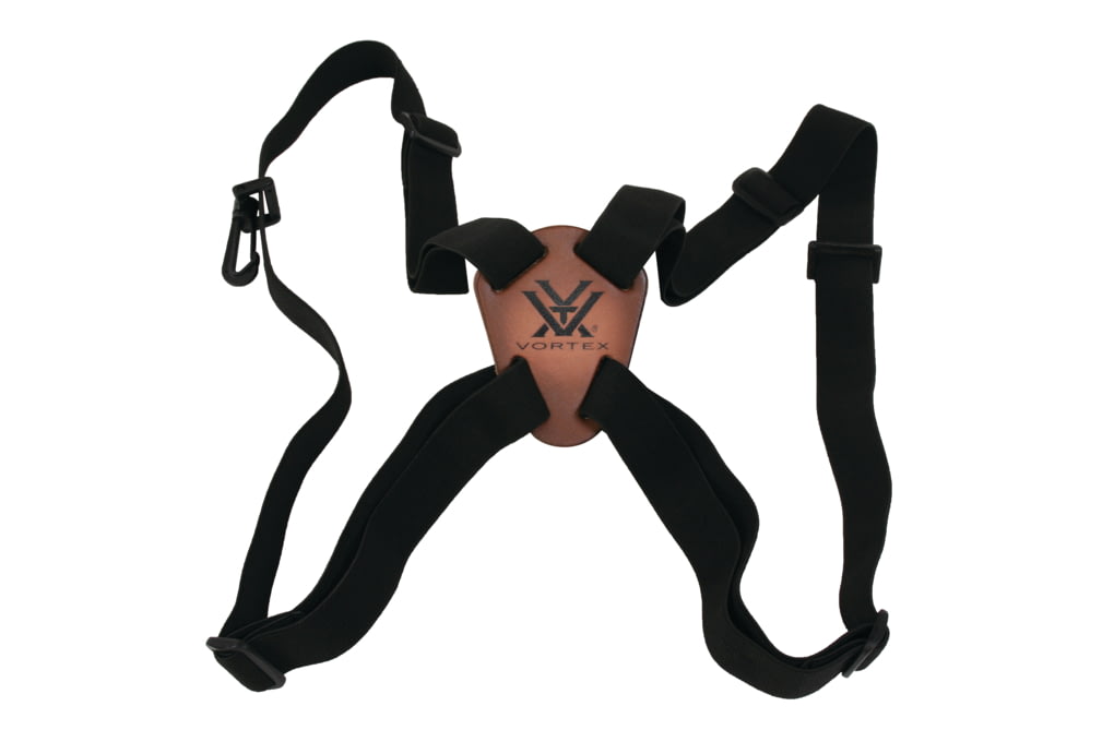Vortex Binocular Harness Strap, Black/Brown, 2.2in, 4.8oz, VTHARNESS-img-0