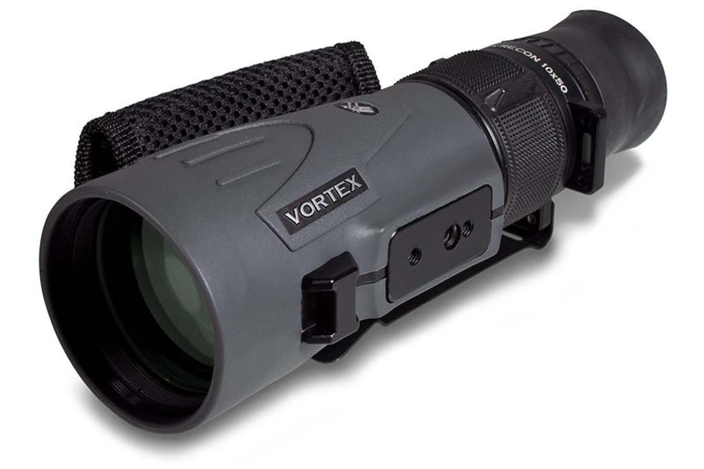 Vortex Recon 15x50 R/T Tactical Monocular, Multi, Compact, Grey, 8in-img-3