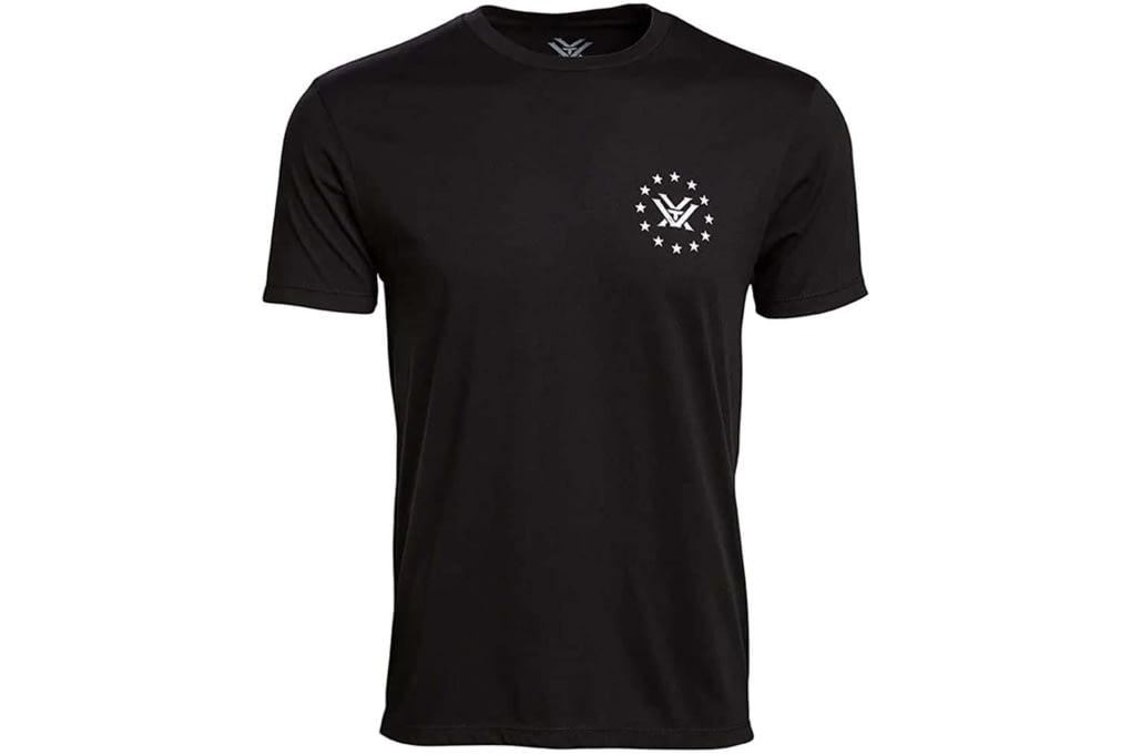 Vortex Salute Short Sleeve T-Shirts - Men's, Black-img-1