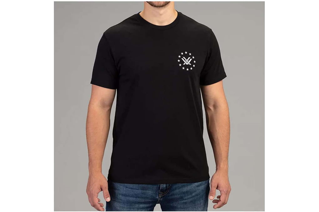 Vortex Salute Short Sleeve T-Shirts - Men's, Black-img-2