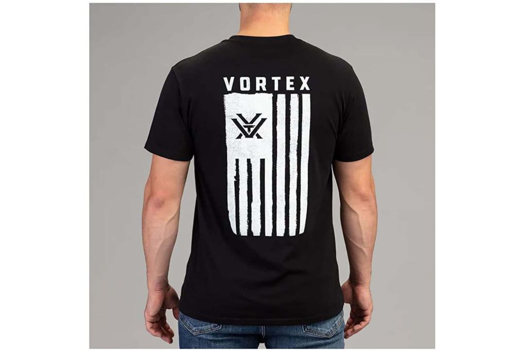 Vortex Salute Short Sleeve T-Shirts - Men's, Black-img-3