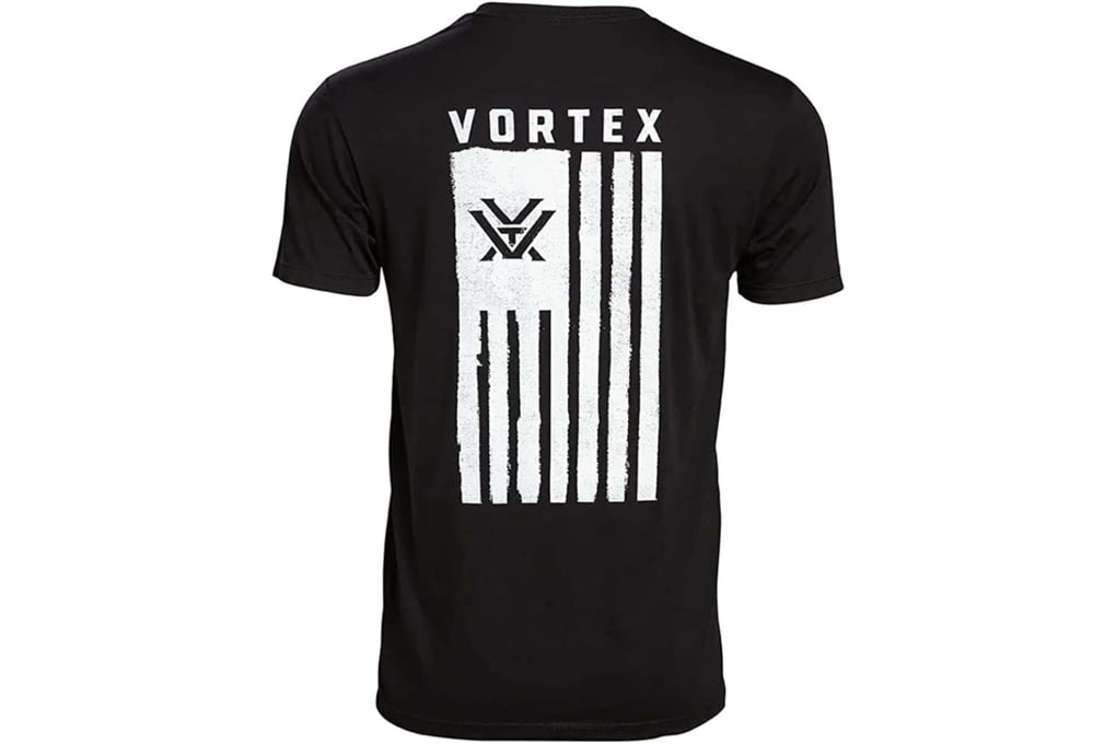 Vortex Salute Short Sleeve T-Shirts - Men's, Black-img-0