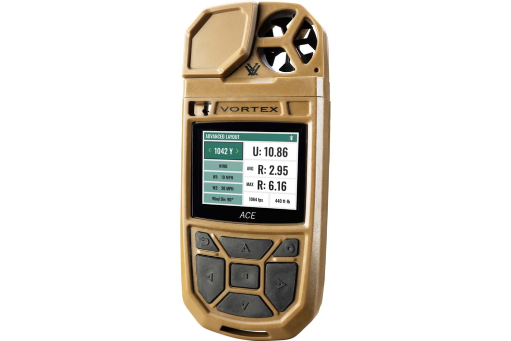 Vortex Ace Ballistic Weather Meter, Tan, WM-ACE-img-0