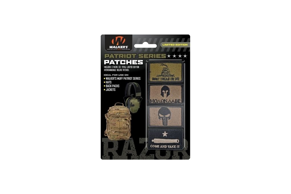 Walkers Patriot Patch Kit - 4 Assorted Patches, Come and Take It Version-img-0