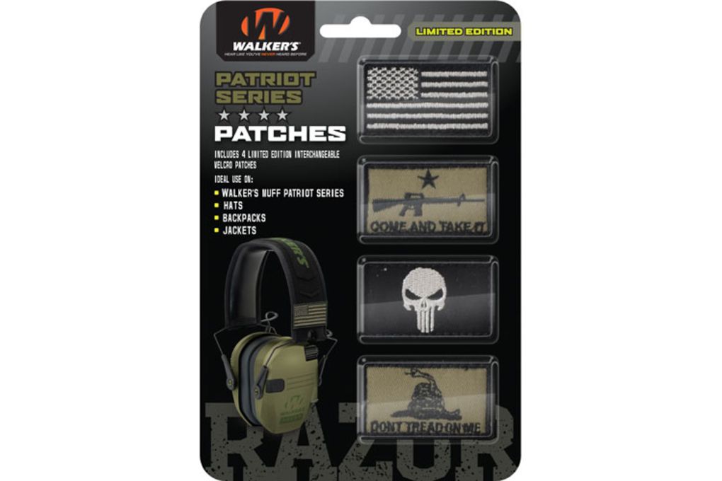 Walkers Patriot Patch Kit - 4 Assorted Patches, Am-img-0