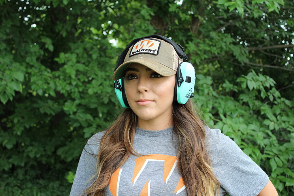 Walkers Razor Slim Shooter Folding Electronic Ear Muff, 23 dB NRR, Light-img-3