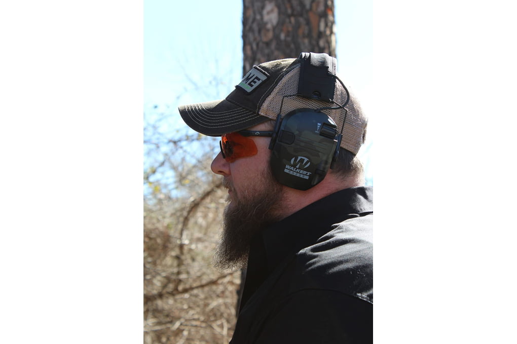 Walkers Razor Slim Shooter Folding Electronic Ear Muff, 23 dB NRR, Multicam-img-1