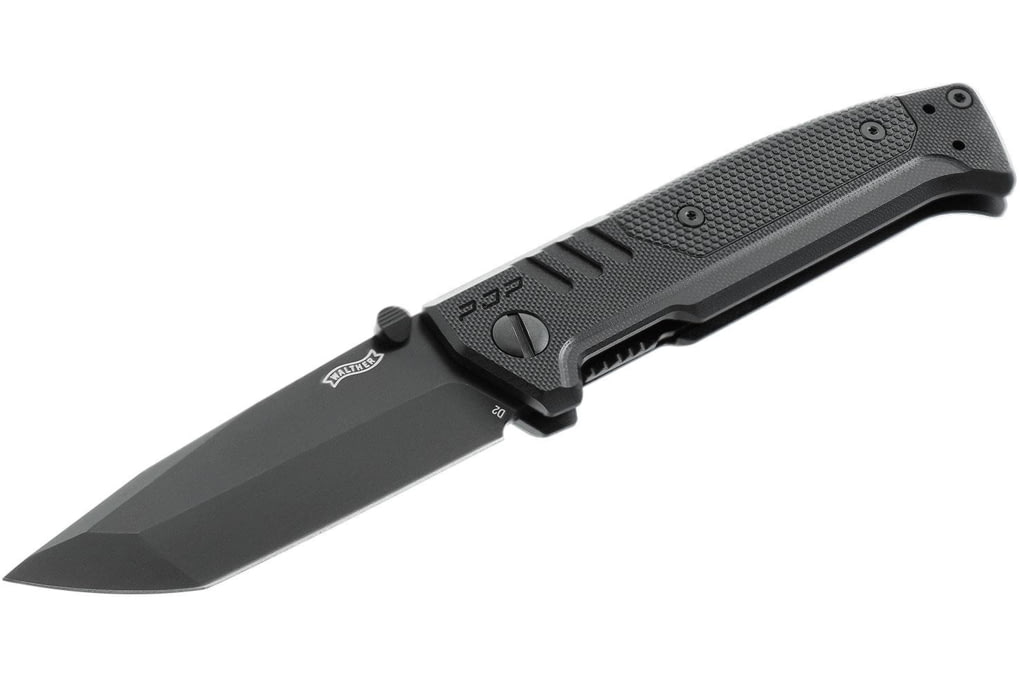 Walther PDP Linerlock Tanto Folding Knife, 3.6in, -img-1