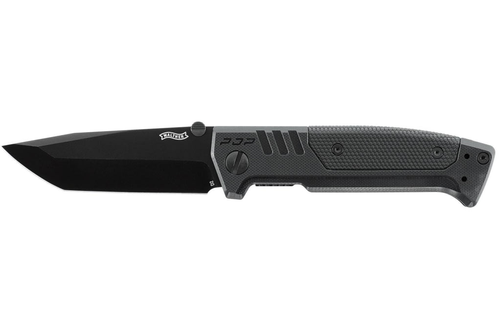 Walther PDP Linerlock Tanto Folding Knife, 3.6in, -img-0
