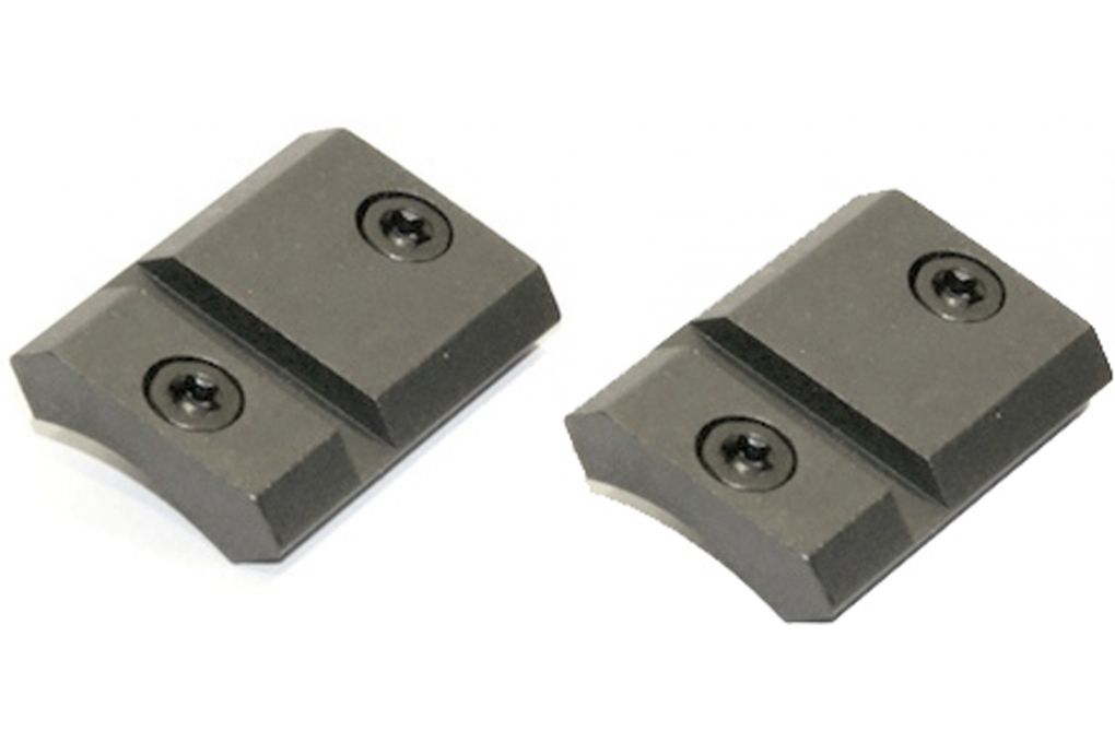 Warne 2-Piece Steel Base for Mossberg ATR, 4X4, Matte Black - M902-877M-img-0