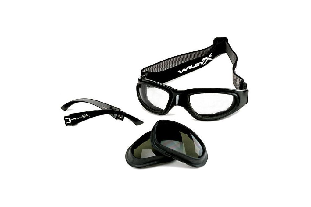 Wiley X SG-1 Goggle -2 Lens Package, 1 Matte Black-img-0