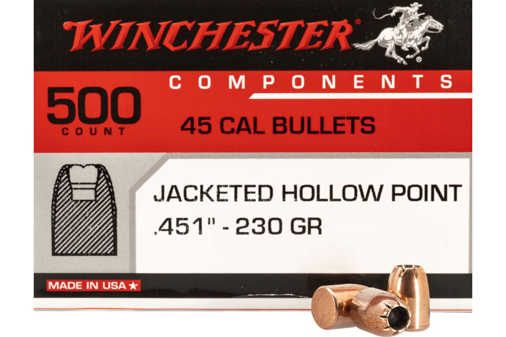 Winchester Ammo Centerfire Handgun Reloading .45 C-img-0