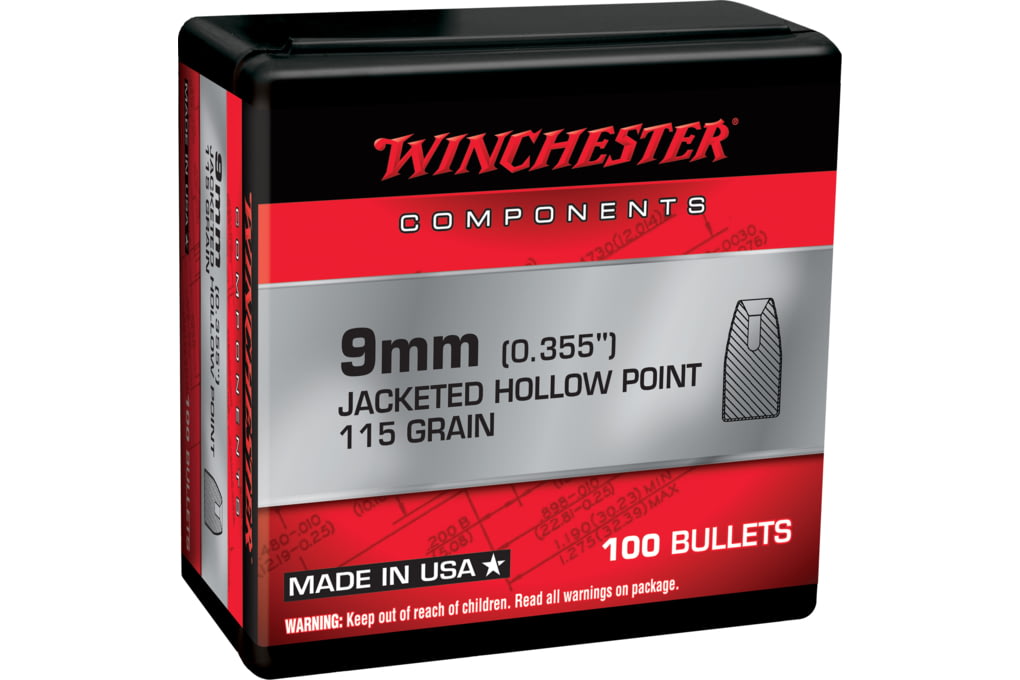 Winchester Ammo Centerfire Handgun Reloading, 9 mm-img-0