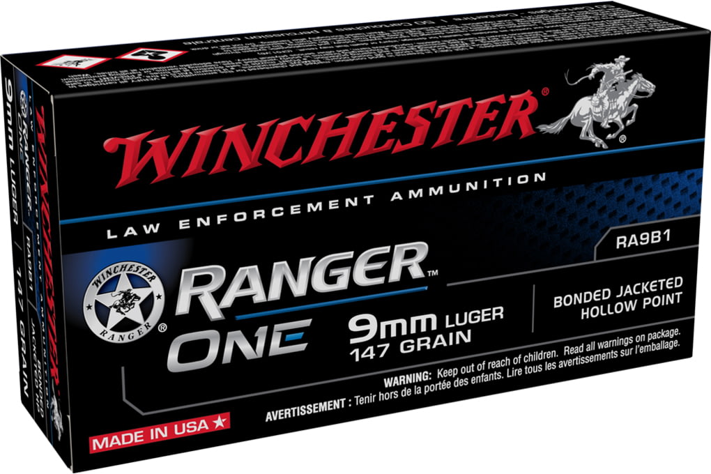 Winchester Ranger ONE 9mm Luger 147 Grain Hex-Vent-img-0