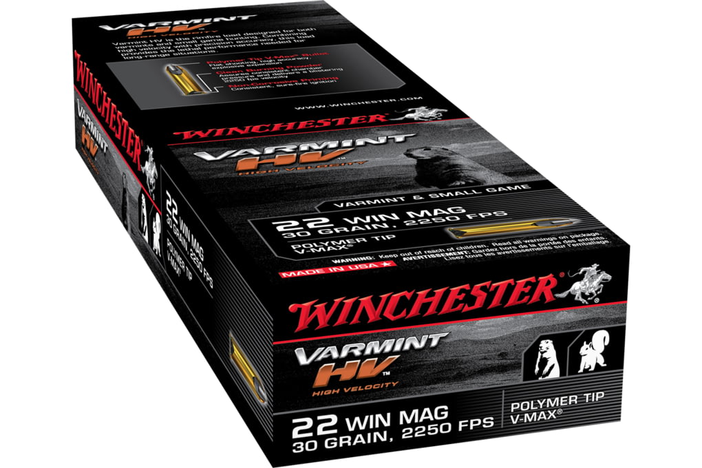 Winchester VARMINT HV .22 Winchester Magnum Rimfir-img-1