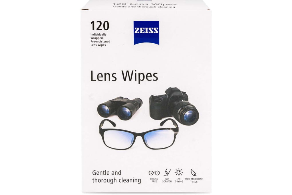 Zeiss Lens Wipes - 120 ct. Box, Small, NSN 9005.9,-img-1