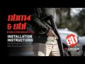 SB Tactical SBM4 Pistol Stabilizing Brace Black SBM4-01-SB Instructional Video