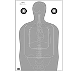 Image of Action Target F-TQ15ANT-A Vital Anatomy/TQ-15 Scoring Target 100 Per Case