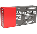 Image of Aguila Ammunition .45 Long Colt 200 Grain Soft Point Brass Case Pistol Ammunition