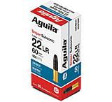 Image of Aguila Ammunition Special Sniper Subsonic 22LR 60 Graain Lead Round Nose Brass Case Ammunition