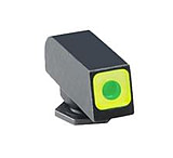 Image of Ameriglo CAP Tritium Sight Set Glock 43 Green Front With Lumi-Lime Square Outline Green Lumi-Lime Rear Horizontal Line GL-605