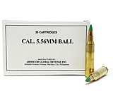 Image of Armscor Precision Inc 5.56mm 62 Grain Full Metal Jacket Brass Cased Rifle Ammunition