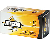 Image of Armscor Precision Inc .22 Long Rifle 36 Grain High Velocity Hollow Point Brass Cased Rimfire Ammunition