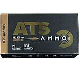 ATS Ammunition X-Force 7.62x39mm 124 Grain FMJ Brass Cased Centerfire Rifle Ammo, 20 Rounds, ATS76239b